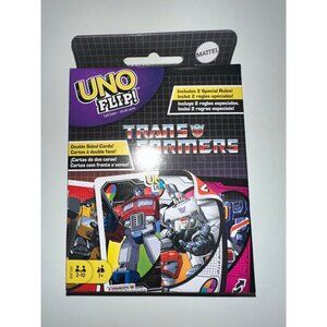 UNO Flip x TRANSFORMERS Edition Card Game - Mattel Games